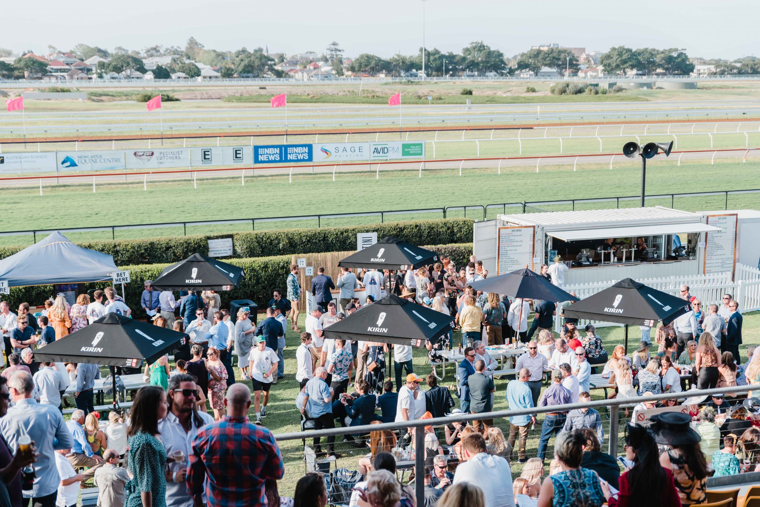 Ascot Bar and Lawn Newcastle Racecourse