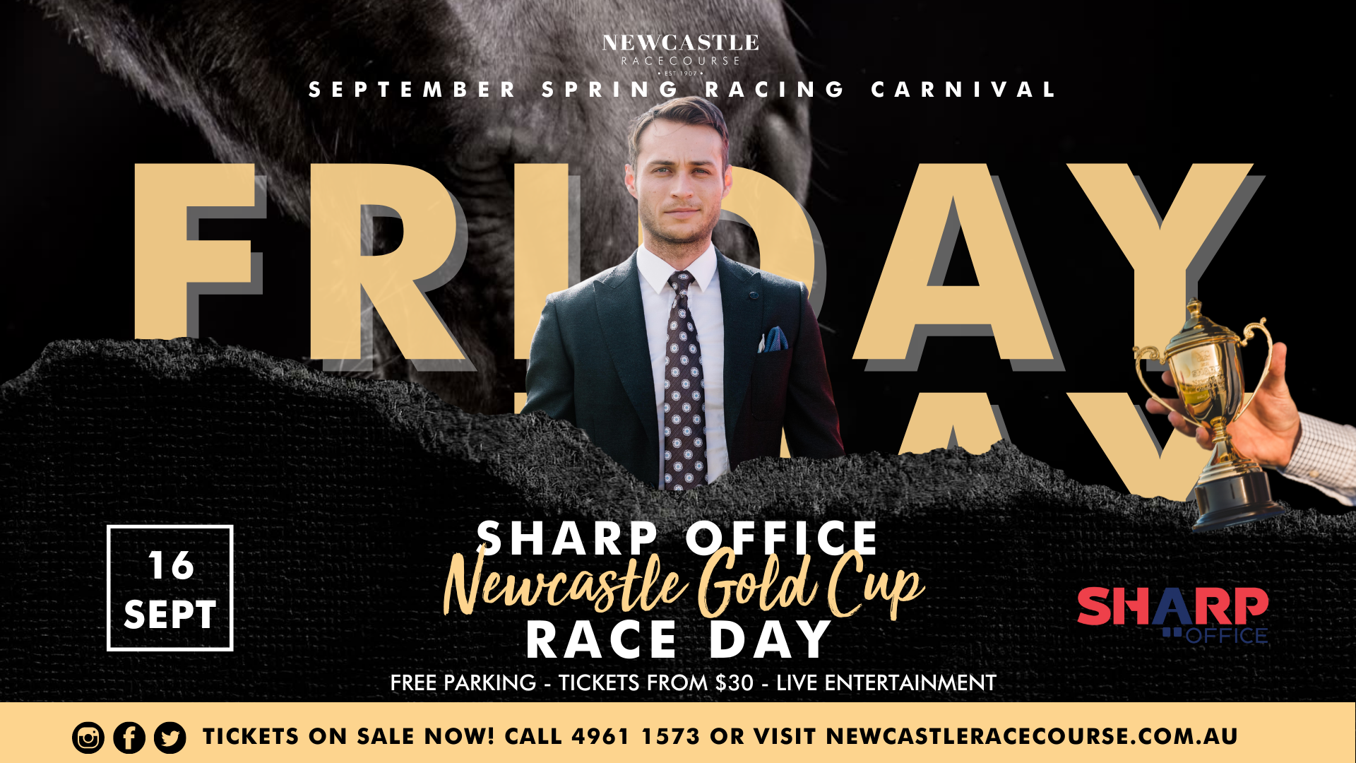 Sharp Office Newcastle Gold Cup Race Day