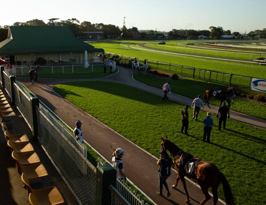 Newcastle Racecourse’s synthetic training track upgrade welcomed