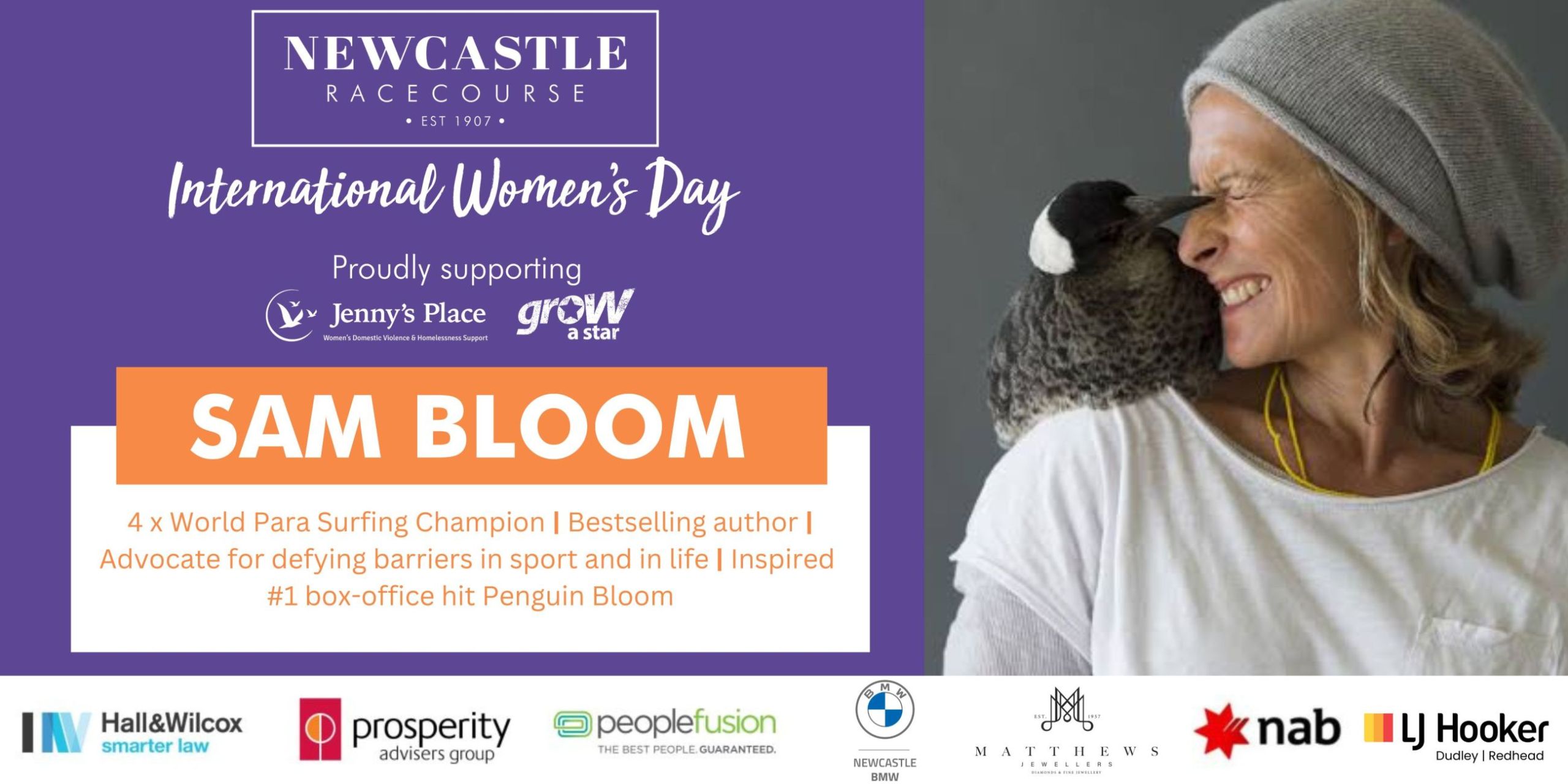 International Women’s Day: Empower, Inspire, and Celebrate at Newcastle Racecourse with Sam Bloom