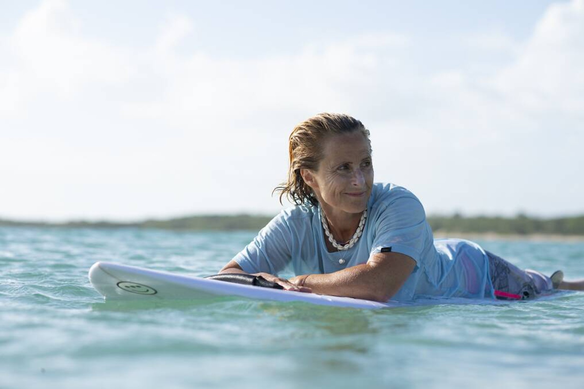 Para surfing champion Sam Bloom can’t go back in time, and she’s OK with that
