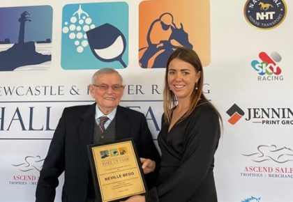 Newcastle & Hunter Racing Hall of Fame 2023 inductee, Neville Begg (Trainer)