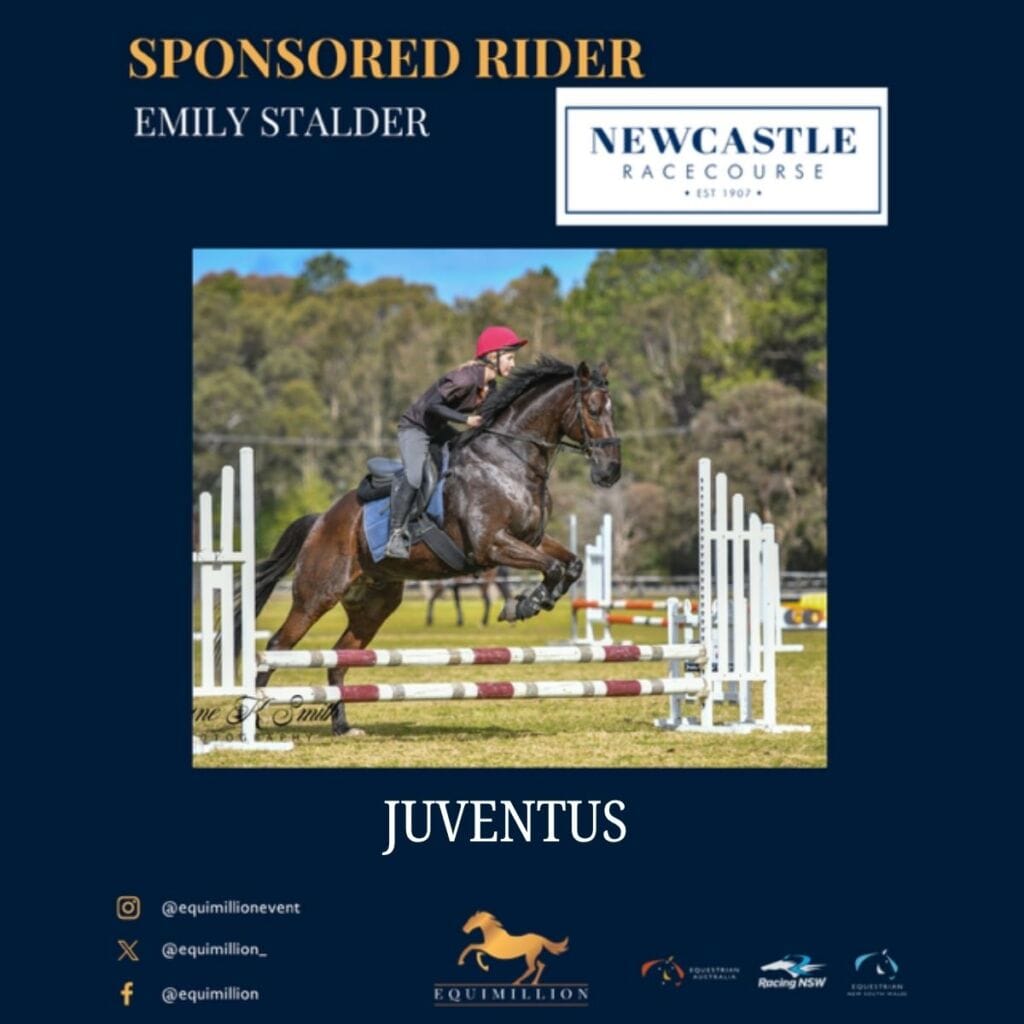 Equimillion rider Emily Stalder and her horse Juventus